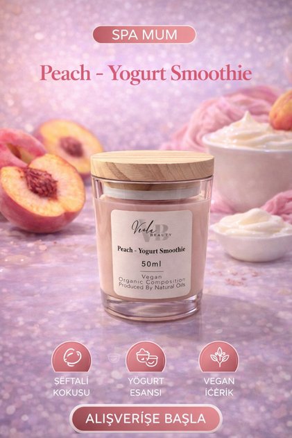 Natural Spa Candle Cream - Naturel Mum Masaj & El Bakım Kremi 50 ML