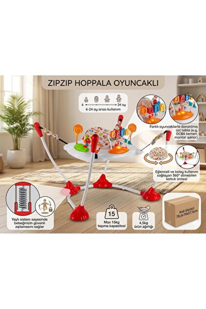 ZıpZıp Hoppala Oyuncaklı Eğlenceli Anlar