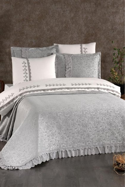 Lavin Bridal Set 7 Pieces Gray