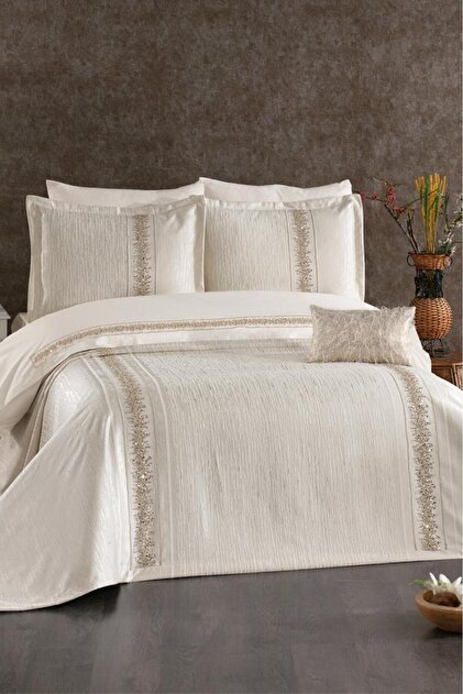 Eliza Bridal Set 8 Pieces Ecru