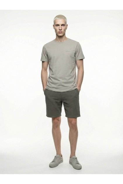 Ανδρικό T-Shirt Stone σε κανονική εφαρμογή Lf2042953