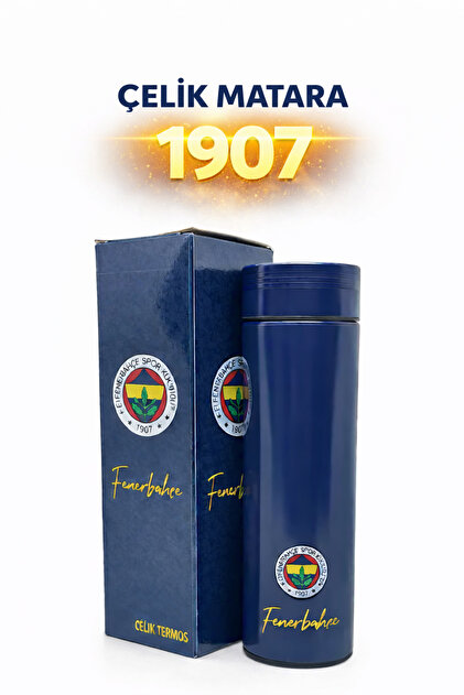 Taraftar Çelik Matara Termos 500 ml Günlük Kullanım 1907