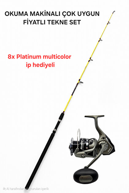 Okuma Acuador ACU-6000A 3+1 Bb Makine+Nova TRUVA 150 CM DOLGU