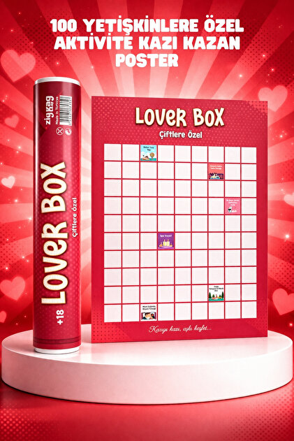 NY HOME Loverbox Çiftlere Özel +18 Lover box Partnerinle Yapılacak