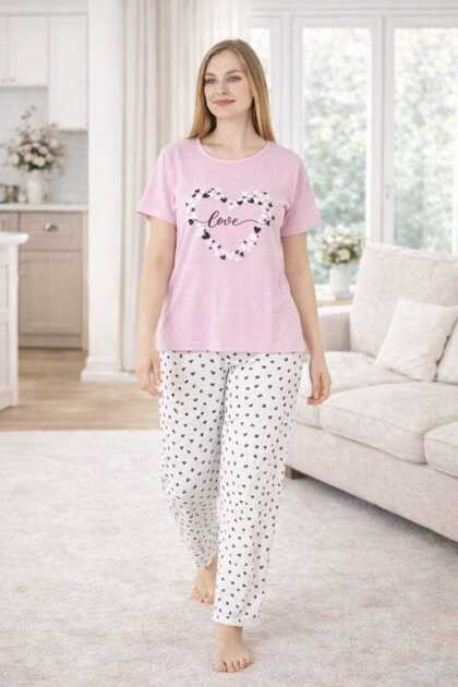 Vaki̇a Tr Cotton Women's Pajama Set