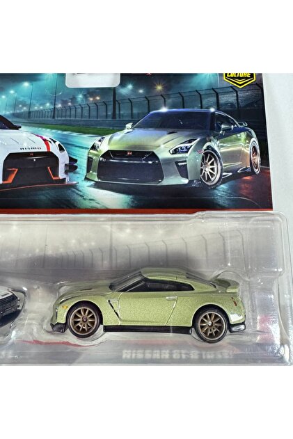 HOT WHEELS Premium 2'li Nissan GT-R Nismo GT3 / Nissan GT-R (R35