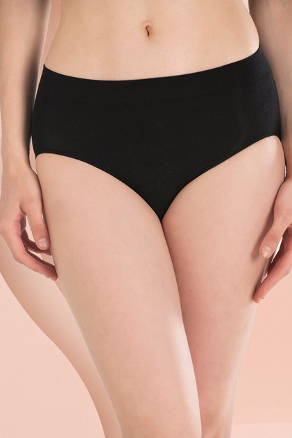 Black Seamless Panties