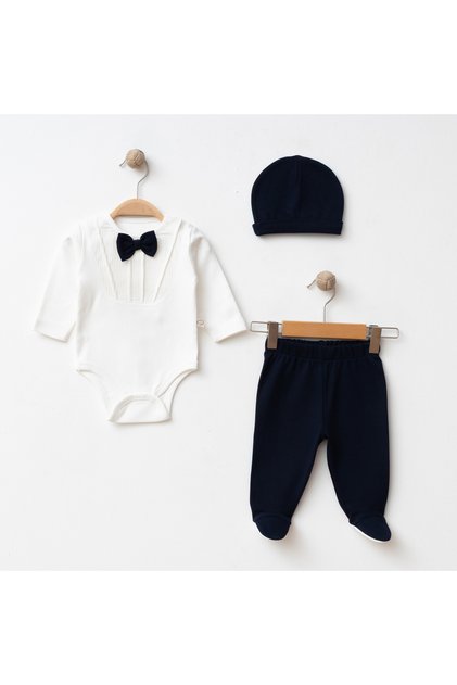Bow Tie Bodysuit Set of 3