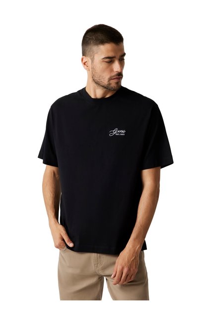 Ανδρικό T-shirt M6RI14I3Z14 Μαύρο