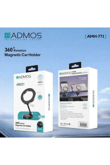 AMH-771 Foldable Rotating Magnetic Phone Holder 360
