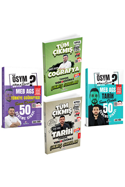 Dizgi Kitap 2026 MEB AGS Coğrafya ve Tarih Çıkmış Sorular & Deneme