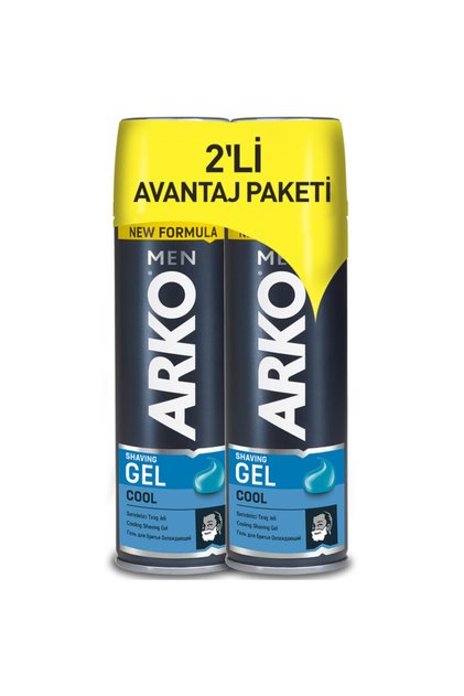 Men Cool Tıraş Jeli 2x200ml