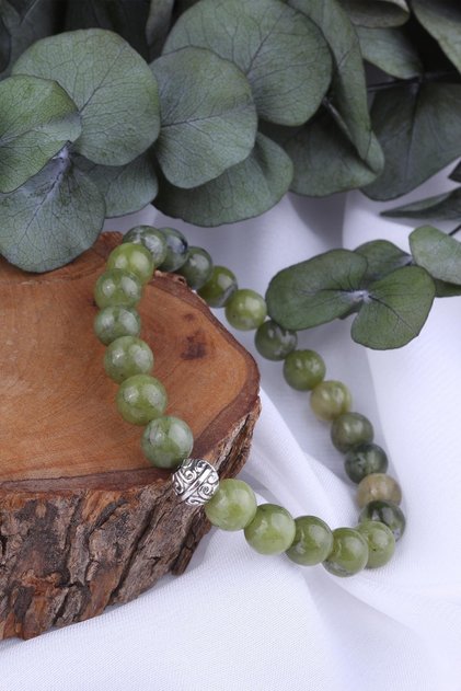 Canadian Jade Stone Bracelet - 300037