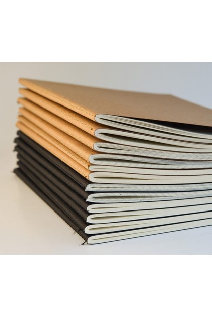 Tailor Stitched 2-Pack Kraft Ruled Notebook, 40 Sheets (80 Sheets)