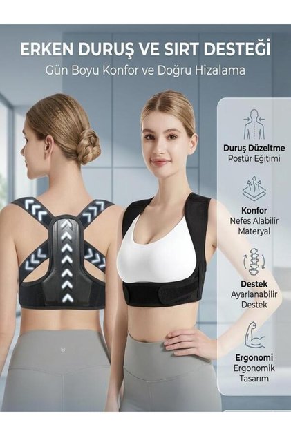 New Generation Breast Collection Supported Posture Corrector Posture Corset Upper Back Shoulder Back Pain Relief