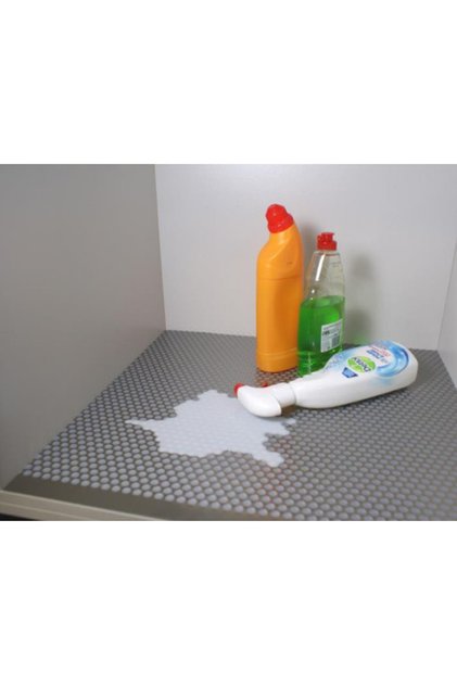 Almital 48 cm X 5 Meters under Sink Water Retainer Dark Gray, Cabinet Floor Protector