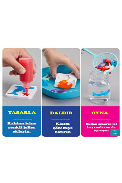 Calais Sihirli Su Jel Oyuncak Yapım Seti – Eğitici Deney Oyunu (4