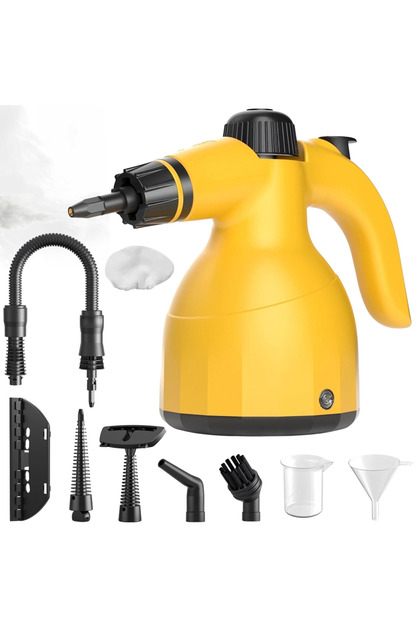 KIT Aparat de Curățare cu Abur , 1200W, 3 Bar, Încălzire Rapidă, Rezervor 350 ml