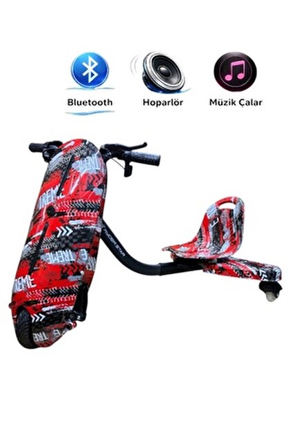 CityMate Drift Car Elektrikli Kaykay Hoverboard Kask Dizlik