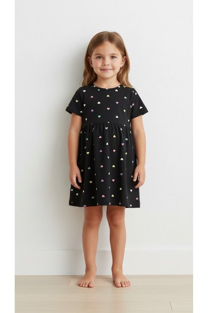 3,4,5,6,7,8 Years Old Summer Girl's Dress
