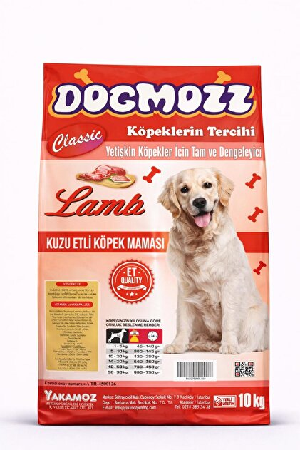 DogMozz Classic Kuzulu Köpek Maması 10 Kg - Fiyatı, Yorumları