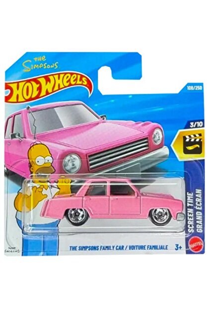 HOT WHEELS Tekli Arabalar The Simpsons Family Car JJJ68 (Screen