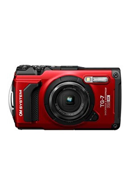 Olympus Om System Tough Tg-7 Sualtı Fotoğraf Makinası (KIRMIZI