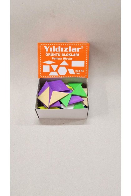 Geometrik Örüntü Blokları Matematik Ders Materyalleri Zeka Oyunu