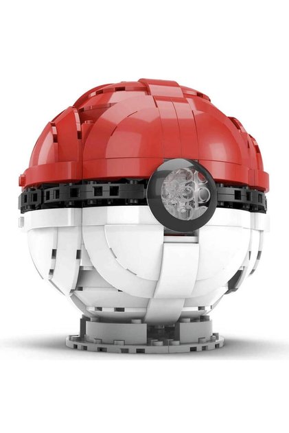 MEGA Pokémon™ - Jumbo Poké Ball Yapı sSeti, çocuklar için yapı oyuncakları HBF53