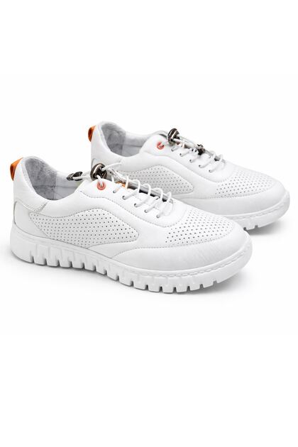 Special Production Genuine Leather Soft Anatomical - Orthopedic Casual Women's Shoes