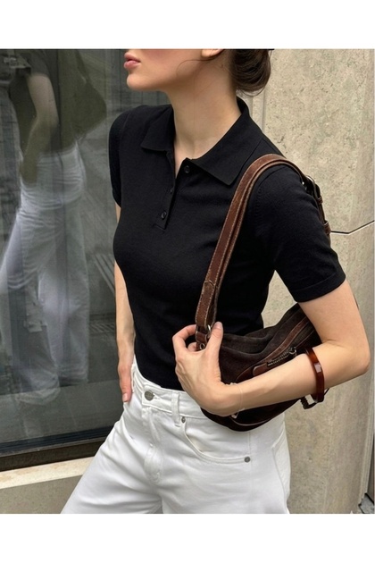 Polo Yaka Triko T-shirt BW009