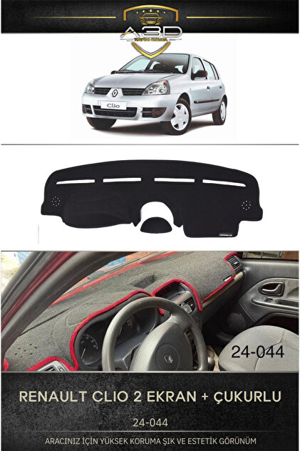 Renault Clio 2 Front Cover, Dashboard Panel, Dashboard Protector, Protective Cover, Carpet, Replacement Part