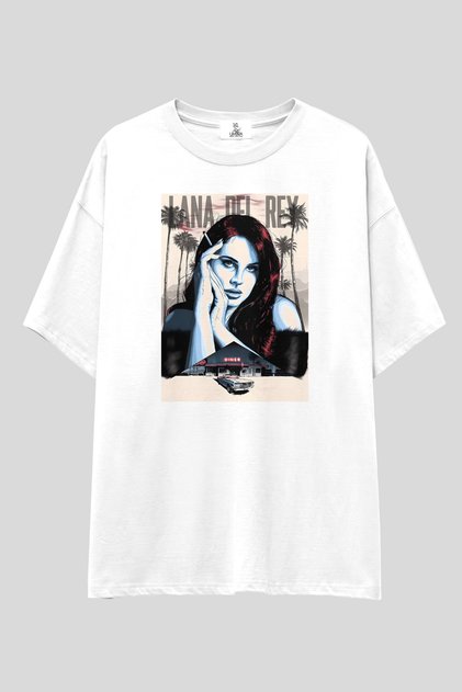 Lana Del Rey T-Shirt | Unisex 100% Cotton Printed Custom Design Tee | Aesthetic Vintage Style