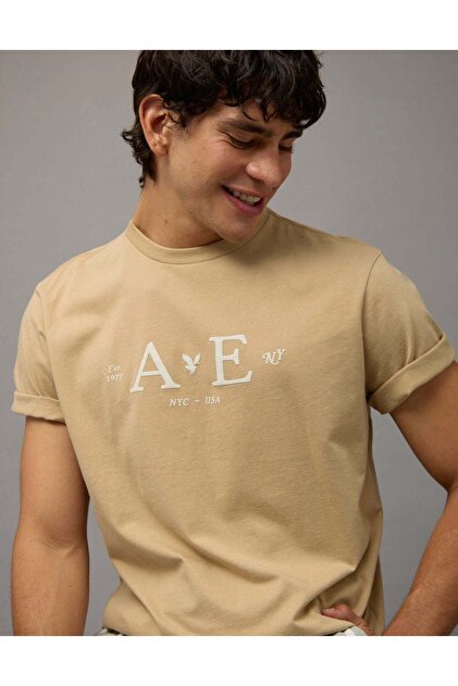AE Short-Sleeve Dip-Dye Graphic T-Shirt