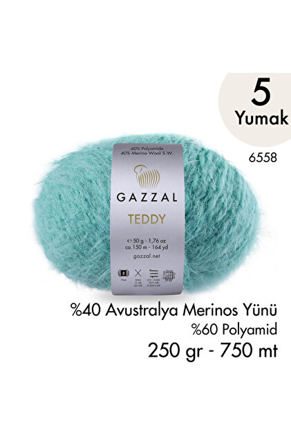 Teddy 6558 - 5 Yumak 250 gr