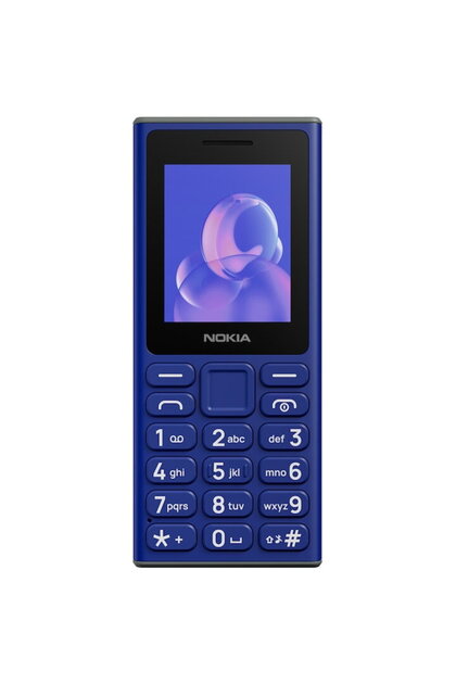 Telefon mobil 105 (2024), ecran 2 inch, Dual SIM, 4 MB RAM, 2G, baterie 1000 mAh, Albastru
