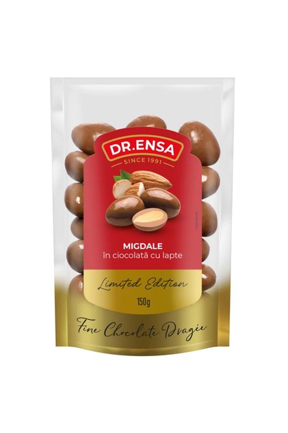 Migdale în ciocolată cu lapte 150g Dr. Edition