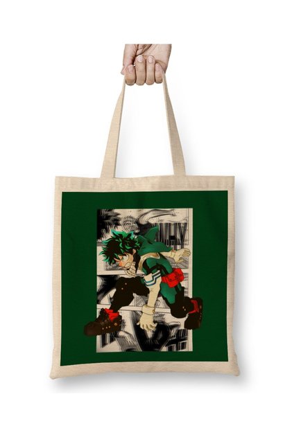 Deku My Hero Academia Tote Bag Long Handle