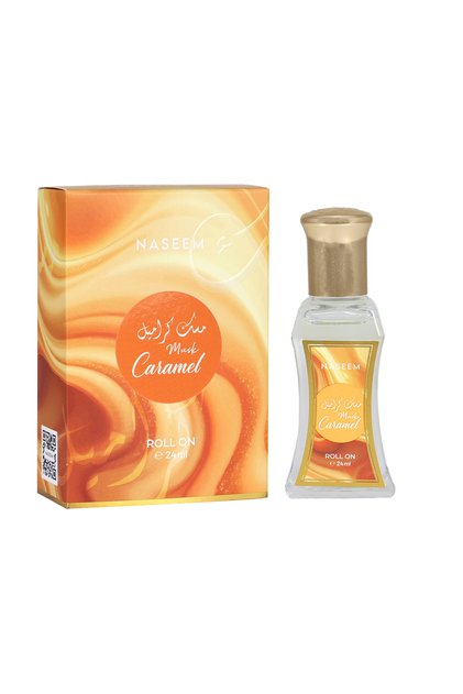 Musk Caramel Perfume Oil Roll-On for Men & Women – 24ml