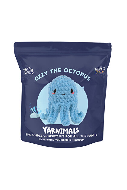 Hello Crafts Yarnimals Amigurumi Kiti - Ozzy The Octopus - Fiyatı