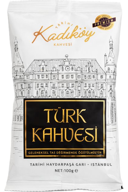 Premium Traditional Turkish Coffee 100g – Freshly Roasted, Intense Aroma, Kadıköy Special Series