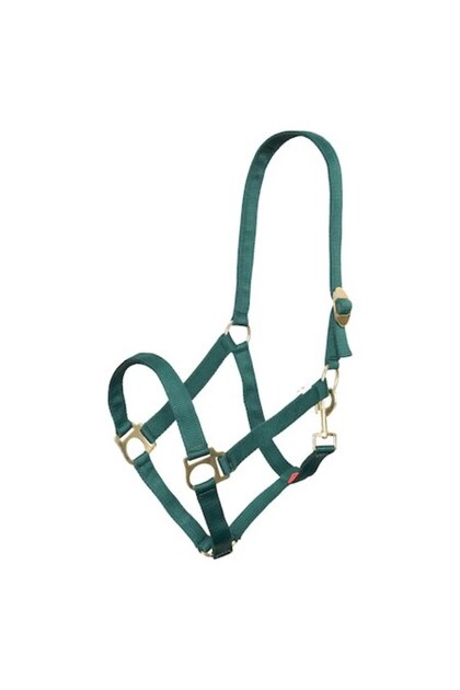 Căpăstru pentru cal, Equestrian, Verde pădure, Mărime completă