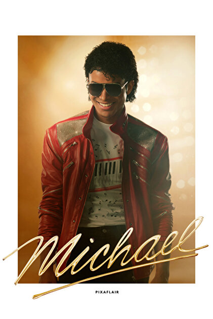 Pixaflair - Michael Jackson - Legends - Tablo - Çerçevesiz Film