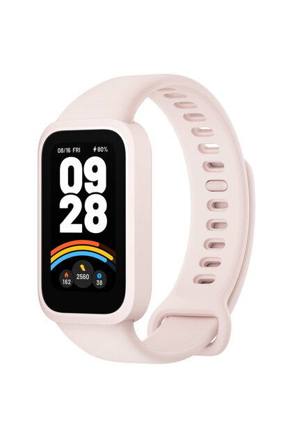 Βραχιόλι γυμναστικής Smart Band 9 Active, Bluetooth, Οθόνη 1.47 ιντσών, Ροζ