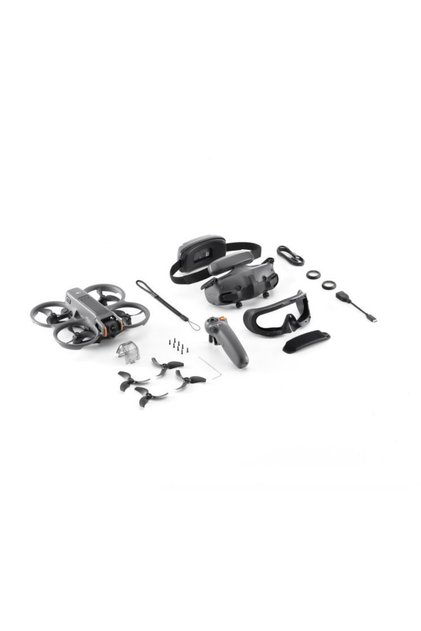 Kit Dronă Avata 2 Fly More Combo, 4K60, 12MP, 1 baterie, Gimbal cu o axă, 64.8 km/h, 377 g
