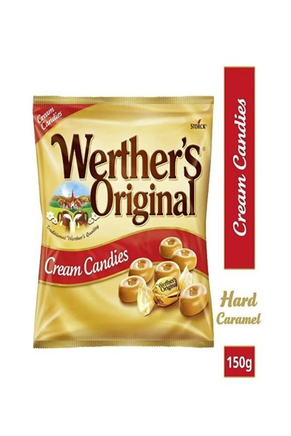 Werther's Original Krema Dolgulu Karemelli Şekerleme 150 Gr