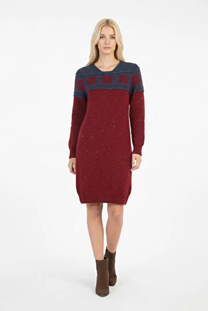 princess polly baby blue dress Burgundy sweater dresses for women main image 0