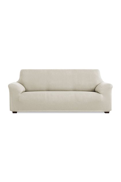 Husă elastică pentru canapea Mondo, culoare ivory Canapea 2 locuri (130 - 180 cm)