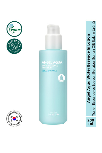 Angel Aqua Water Essence in Lotion Moisturizing Lotion Hyaluronic Acid Panthenol 200 ml
