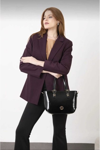 Women's Handbag Shoulder Bag Multi-Compartment Daily Use Adjustable Strap Crossbody Use